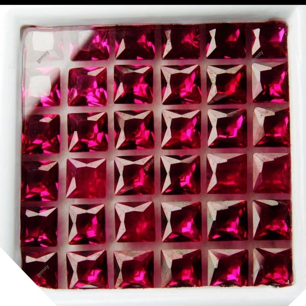 10 Certified Natural Ruby Lot
